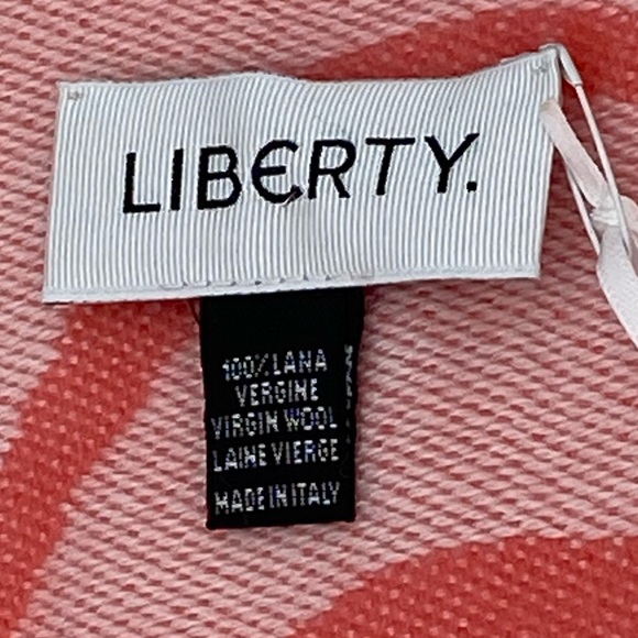 Liberty London lanthe Star Coral X-Large Scarf - Picture 5 of 9
